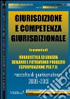 Giurisdizione e competenza in materia di urbanistica ed edilizia, demanio e patrimonio pubblico, espropriazione per pubblica utilità. Raccolta sistematica di giurisprudenza 2009-2013. E-book. Formato PDF ebook