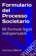 Formulario processo societario. E-book. Formato EPUB ebook