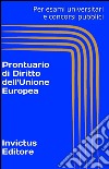 Prontuario di diritto dell'Unione Europea. E-book. Formato EPUB ebook
