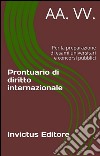 Prontuario di diritto internazionale. E-book. Formato EPUB ebook