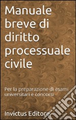 Manuale breve di diritto processuale civile. E-book. Formato EPUB ebook