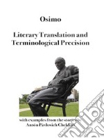 Literary translation and terminological precisionChekhov and his short stories. E-book. Formato EPUB ebook