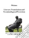 Literary translation and terminological precisionChekhov and his short stories. E-book. Formato Mobipocket ebook