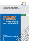 Pensiero e norma. Atti psicologici come atti giuridici. E-book. Formato EPUB ebook