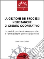 La gestione dei processi nelle Banche di Credito Cooperativo: Un modello per l’evoluzione operativa e l’ottimizzazione dei costi di gestione. E-book. Formato EPUB ebook