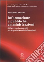 Informazione e pubbliche amministrazioni. E-book. Formato EPUB ebook