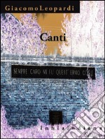 Canti. E-book. Formato EPUB ebook