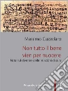 Non tutto il bene vien per nuocereNota sul divenire delle relazioni di cura. E-book. Formato PDF ebook di Massimo Cuzzolaro