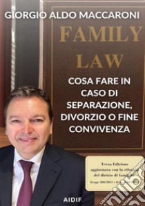 Cosa fare in caso di separazione, divorzio o fine convivenza. E-book. Formato EPUB ebook di Giorgio Aldo Maccaroni