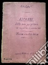 Ricordi della mia prigionia31 maggio 1916 - 30 novembre 1918. E-book. Formato EPUB ebook di Giovanni Battista Sabelli