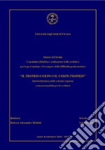 Il proprio corpo o il corpo proprioInteriorizzazione dello schema corporeo  come prerequisito per la scrittura. E-book. Formato PDF ebook