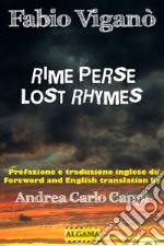 Rime perse / Lost rhymes. E-book. Formato EPUB ebook