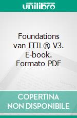 Foundations van ITIL® V3. E-book. Formato PDF ebook