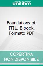 Foundations of ITIL. E-book. Formato PDF