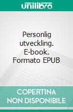 Personlig utveckling. E-book. Formato EPUB ebook