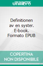 Definitionen av en syster. E-book. Formato EPUB ebook