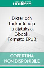 Dikter och tankarRunoja ja ajatuksia. E-book. Formato EPUB ebook