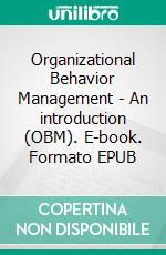 Organizational Behavior Management - An introduction (OBM). E-book. Formato EPUB ebook