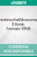 AdventtimurhatRikosromaani. E-book. Formato EPUB ebook