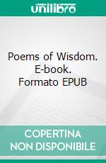 Poems of Wisdom. E-book. Formato EPUB ebook di Joakim Nurminen