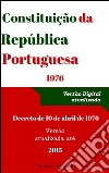 Constituição da República portuguesa. E-book. Formato EPUB ebook di Vítor Vieira