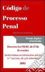 Código de Processo Penal - 2016. E-book. Formato EPUB ebook