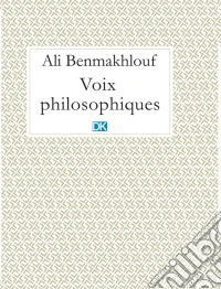 Voix philosophiques (Essais). E-book. Formato EPUB ebook