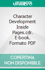 Character Development Inside Pages.cdr. E-book. Formato PDF ebook di Robert Greene