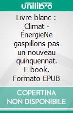 Livre blanc : Climat - ÉnergieNe gaspillons pas un nouveau quinquennat. E-book. Formato EPUB ebook di Sauvons le climat