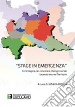 Stage in emergenza. Un’indagine per conoscere i bisogni sociali facendo rete nel Territorio. E-book. Formato PDF ebook