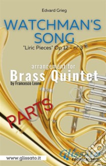 Watchman's Song - Brass Quintet (parts)