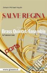 Salve Regina - Brass Quintet (parts). E-book. Formato PDF ebook