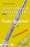 Also Sprach Zarathustra - Flute Quartet (parts&score)Op. 30 - Opening fanfare. E-book. Formato PDF ebook di Richard Georg Strauss 