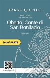 Oberto, Conte di San Bonifacio - Brass Quintet/Ensemble (parts)Overture. E-book. Formato PDF ebook