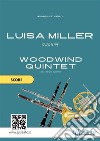 Luisa Miller - Woodwind Quintet (Score)Overture. E-book. Formato PDF ebook