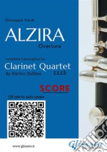 Clarinet Quartet Score of 