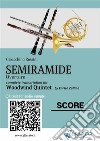 Woodwind Quintet score &quot;Semiramide&quot;Overture. E-book. Formato EPUB ebook