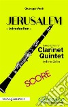 Jerusalem - Clarinet Quintet (score)Introduction. E-book. Formato EPUB ebook