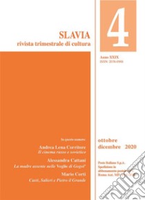 Slavia N. 2020 4Rivista Culturale. E-book. Formato EPUB ebook di Andrea Lena Corritore