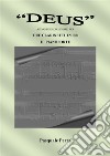 'Deus' andante in do minore per due clarinetti in sib e pianoforte (spartiti per clarinetto in sib 1° e 2° e per pianoforte).. E-book. Formato PDF ebook