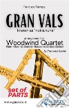 Gran Vals - Woodwind Quartet (PARTS)Nokia Tune. E-book. Formato PDF ebook di Francisco Tárrega