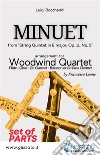 Minuet - Woodwind Quartet (PARTS)from 'String Quintet in E major, Op. 11, No. 5'. E-book. Formato PDF ebook