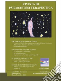 Rivista di Psicosintesi Terapeutica n.33-34. E-book. Formato EPUB ebook di Aa.Vv.