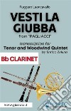 (Bb Clarinet part) Vesti la giubba - Tenor & Woodwind Quintetfrom 'Pagliacci'. E-book. Formato PDF ebook di Ruggero Leoncavallo