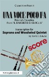 (Score) Una voce poco fa - Soprano &amp; Woodwind QuintetRosina&apos;s Cavatina from &quot;Il Barbiere di Siviglia&quot;. E-book. Formato PDF ebook