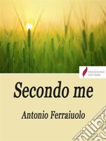 Secondo mePensieri sulla vita. E-book. Formato EPUB ebook di Antonio Ferraiuolo