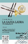 Bb Bass Clarinet part of &quot;La Gazza Ladra&quot; for Woodwind QuintetOverture. E-book. Formato PDF ebook