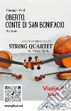 Violin II part of &quot;Oberto&quot; for String QuartetOberto, Conte di San Bonifacio - Overture. E-book. Formato PDF ebook