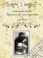 Romanzo di una signorina per bene. E-book. Formato EPUB