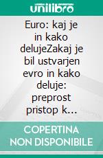 Euro: kaj je in kako delujeZakaj je bil ustvarjen evro in kako deluje: preprost pristop k evropski enotni valuti. E-book. Formato EPUB ebook